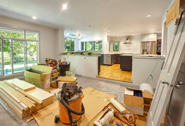 Professional Kitchen Island Installation technician working in Monroe Township, NJ